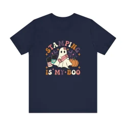 Stamping is my BOO - Short Sleeve T-shirt
