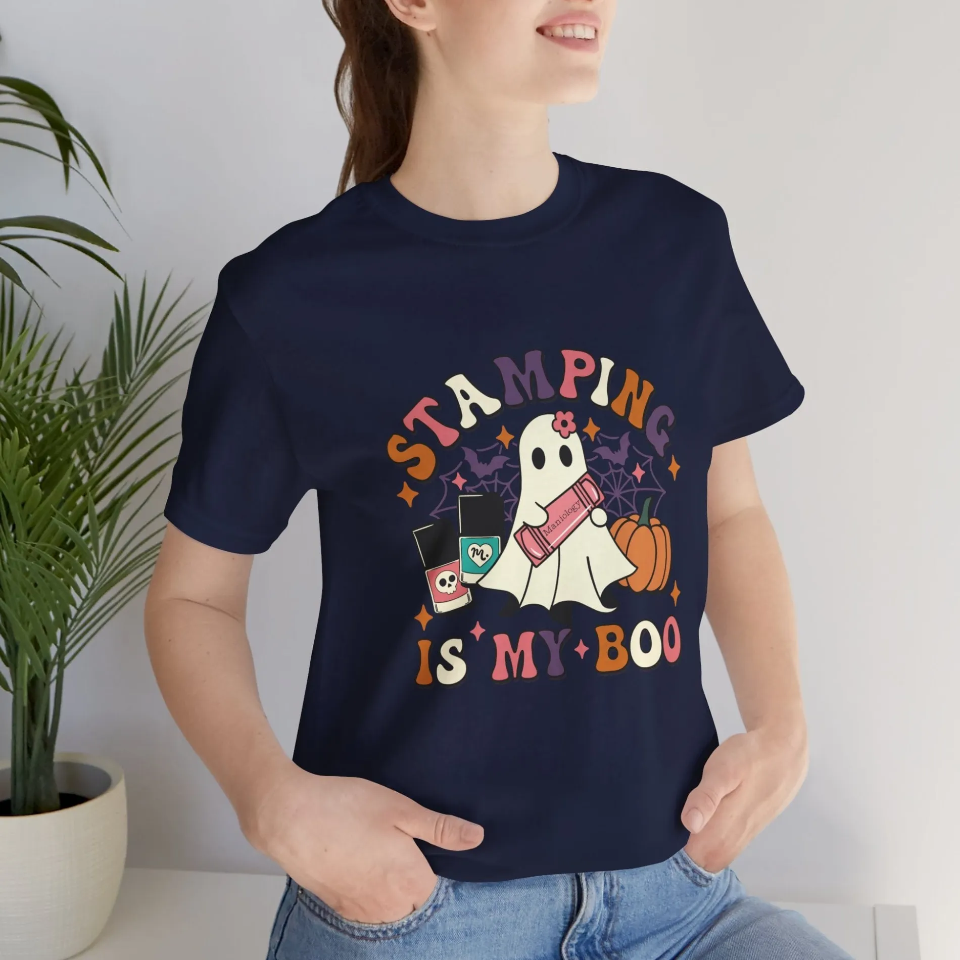 Stamping is my BOO - Short Sleeve T-shirt