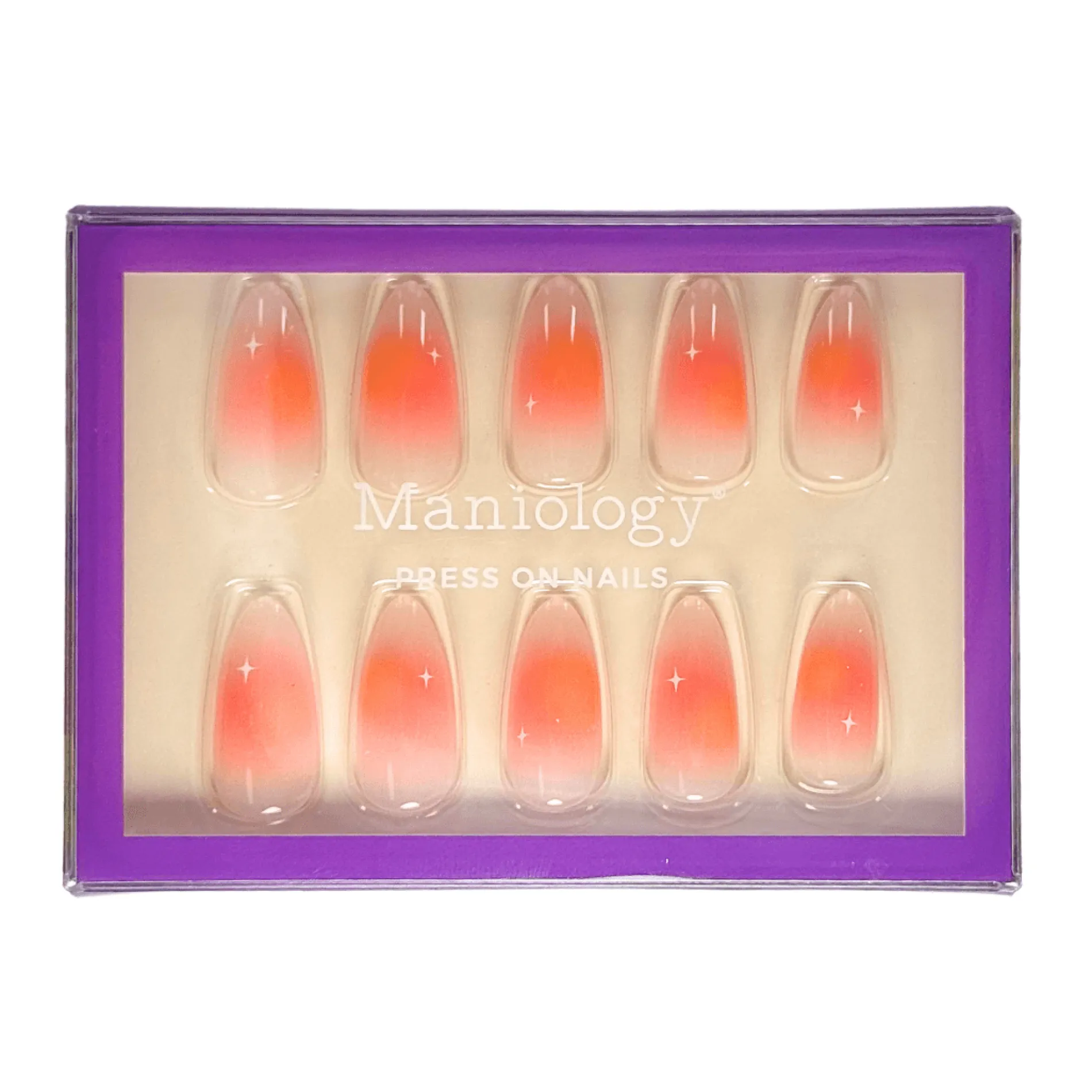 Star-Kissed Press On Nails - Medium Almond