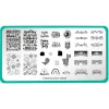 Star Spangled (M503) - Nail Stamping Plate