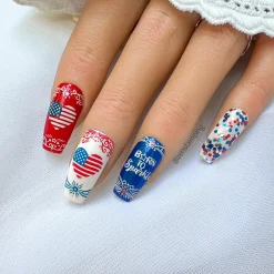 Star Spangled (M503) - Nail Stamping Plate