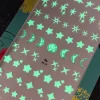 Star Struck (MS-112) - Glow In The Dark Nail Art Sticker