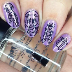 Stellar (B434) - Duochrome Purple Stamping Polish