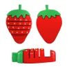 Strawberry Scraper Card and Nail Art Pen Holder
