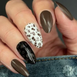 Sugar + Spice: Cocoa (B351) - Chocolate Brown Stamping Polish