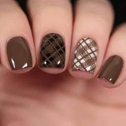 Sugar + Spice: Cocoa (B351) - Chocolate Brown Stamping Polish