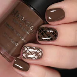 Sugar + Spice: Cocoa (B351) - Chocolate Brown Stamping Polish