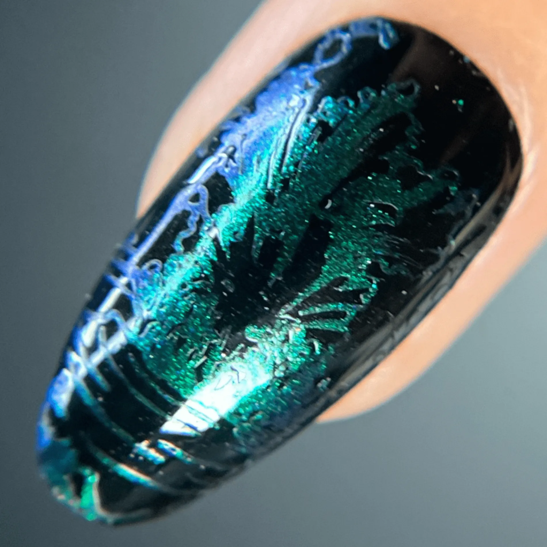 Sunrays: 3-Piece Aurora Duochrome Stamping Polish Set