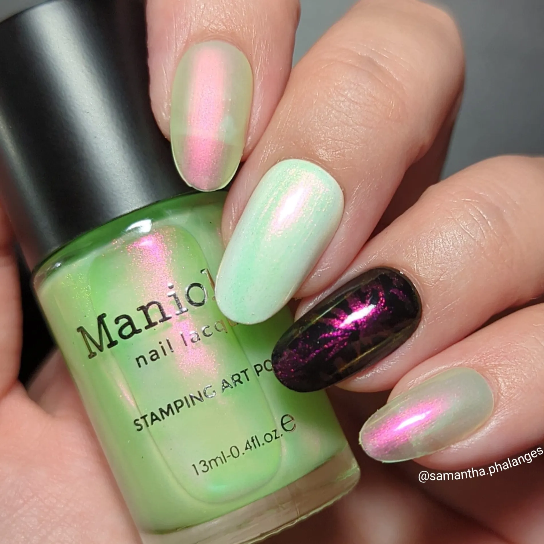 Sunrays: 3-Piece Aurora Duochrome Stamping Polish Set