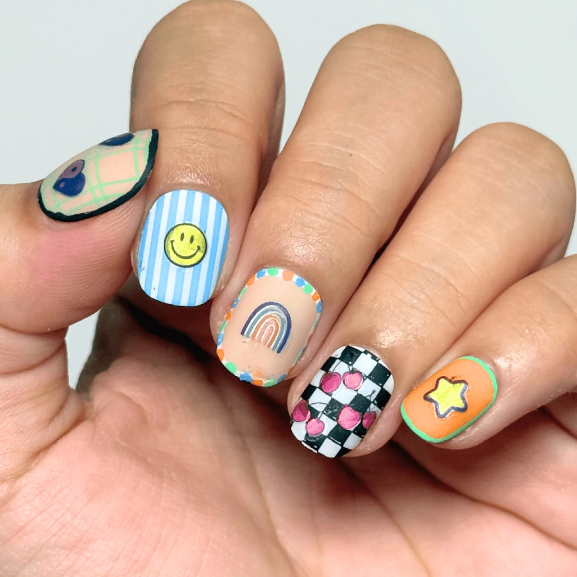 Sunshine Babe (MS-131) - Nail Art Sticker