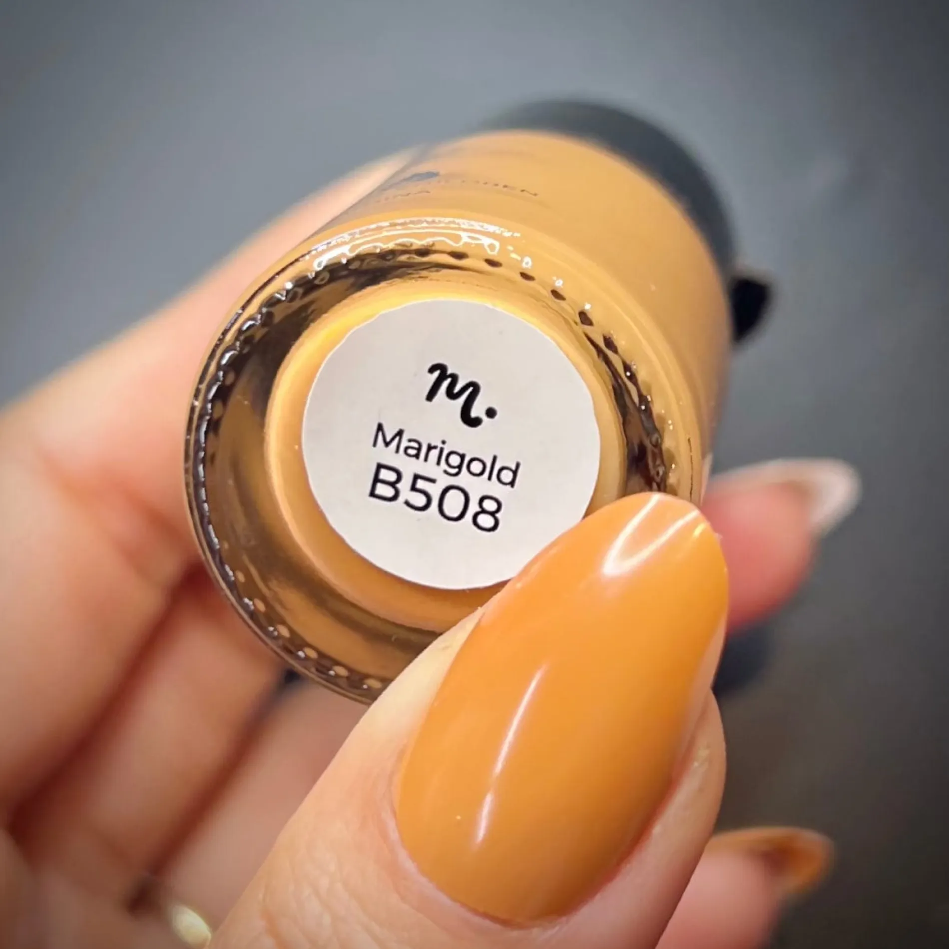 Sunshower: Marigold (B508) - Yellow Orange Cream Stamping Polish