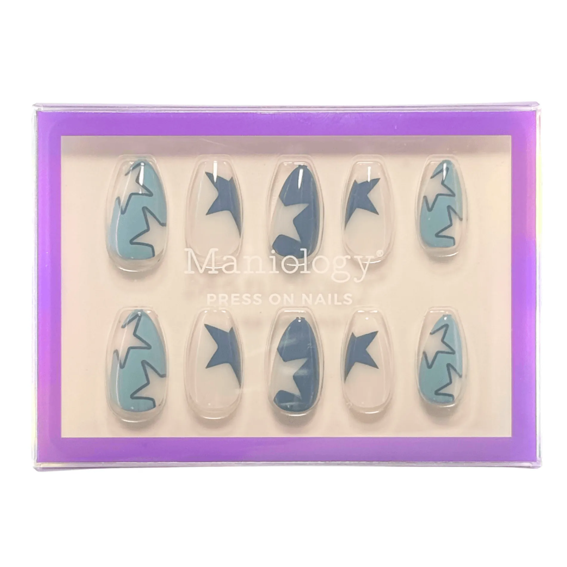 Supernova Press On Nails - Short Almond