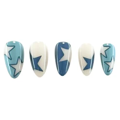 Supernova Press On Nails - Short Almond