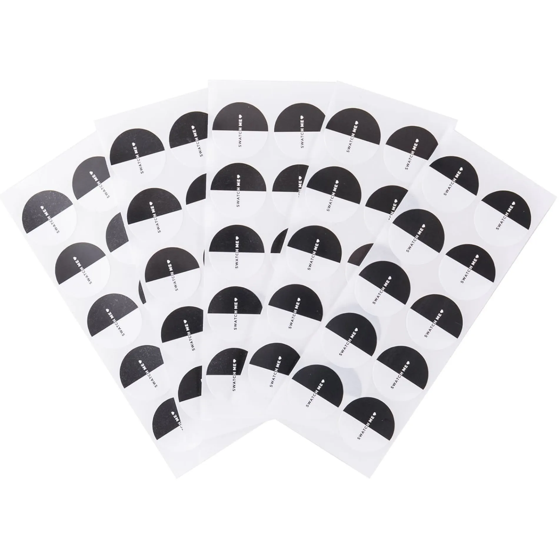 Swatch Me Polish Bottle Sticker Set - 50 Stickers