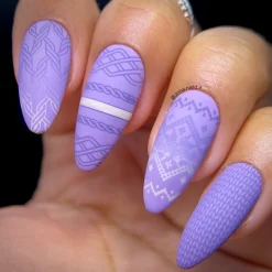 Sweater Weather: Set of 3 Nail Stamping Plates