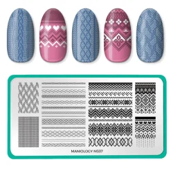 Sweater Weather: Set of 3 Nail Stamping Plates