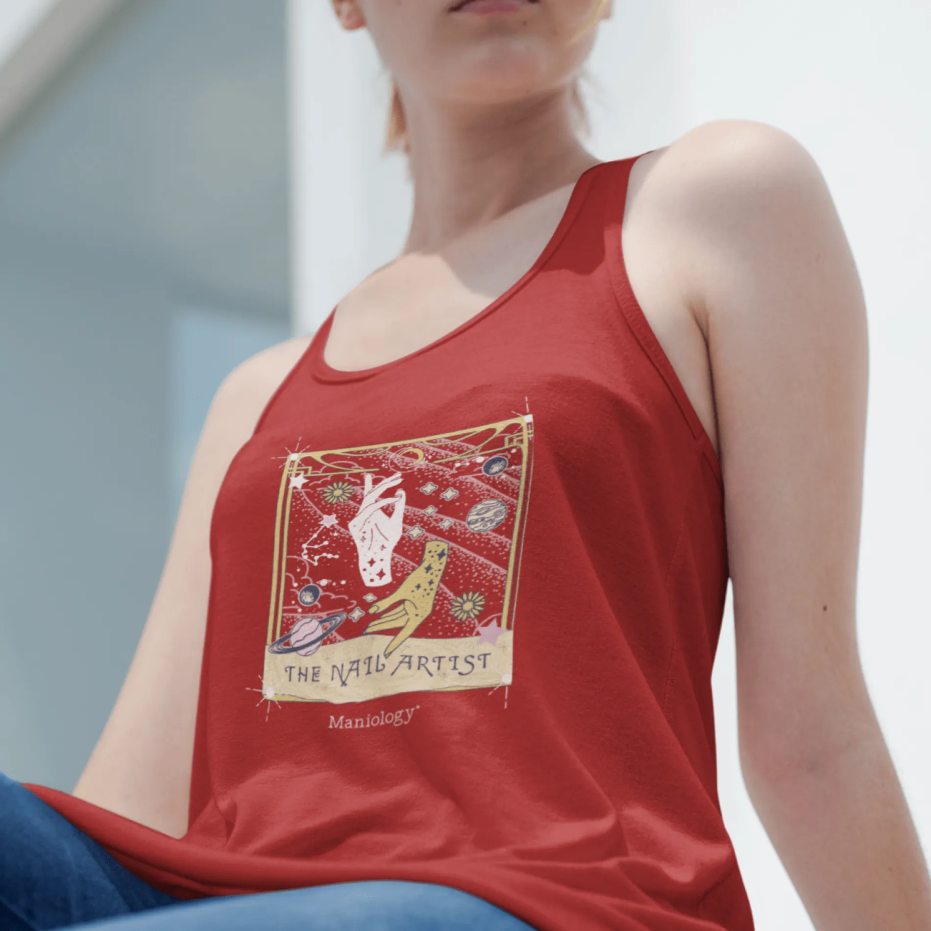 Tarot - The Nail Artist - Jersey Tank Top