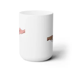 The Creation of Manicure Ceramic Coffee Mug 15oz