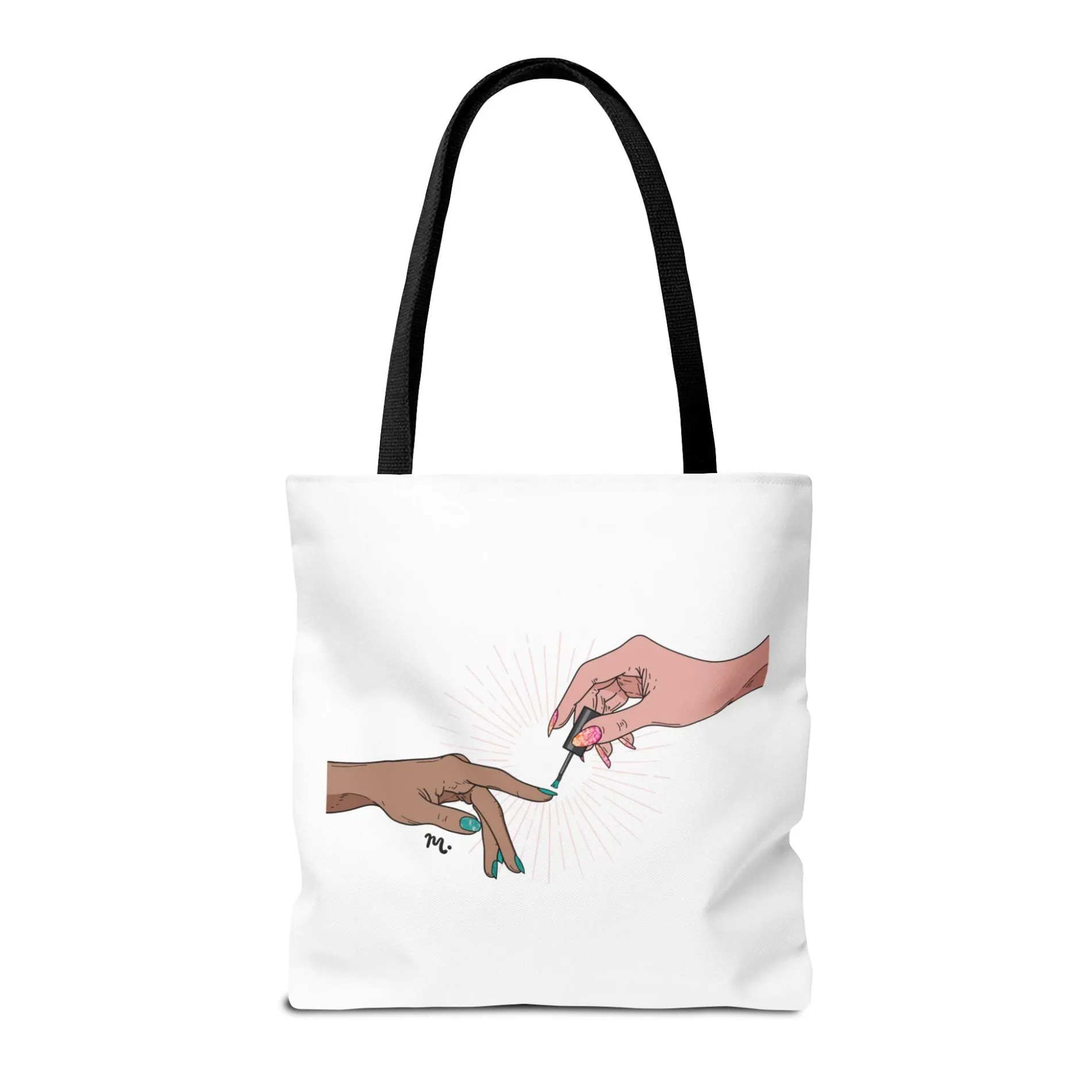The Creation of Manicure Tote Bag