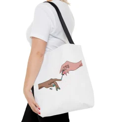 The Creation of Manicure Tote Bag