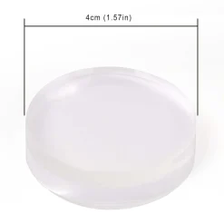 The Monocle Stamper: Replacement Head - Clear Stamper Collection (X-Large 1.5in)
