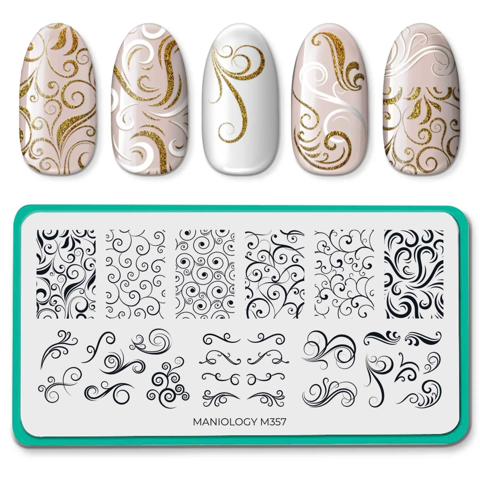 Timeless Swirls: Nail Stamping Starter Kit