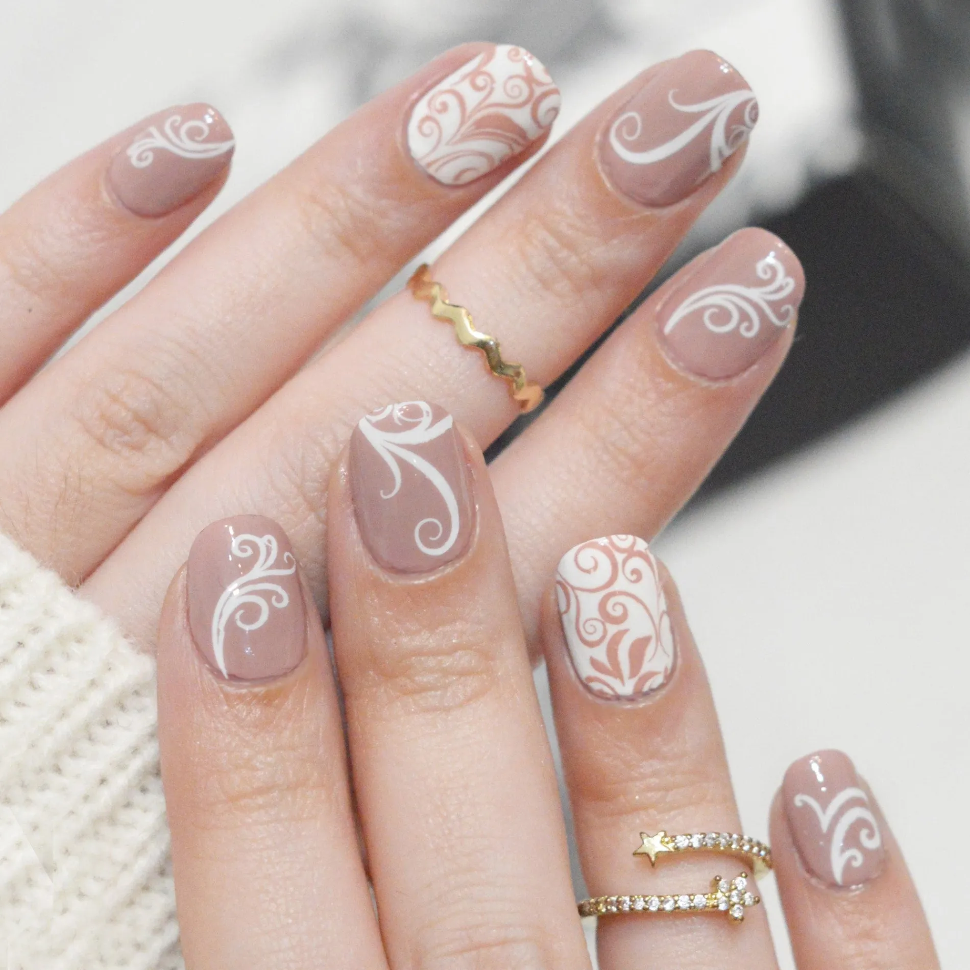 Timeless Swirls: Nail Stamping Starter Kit