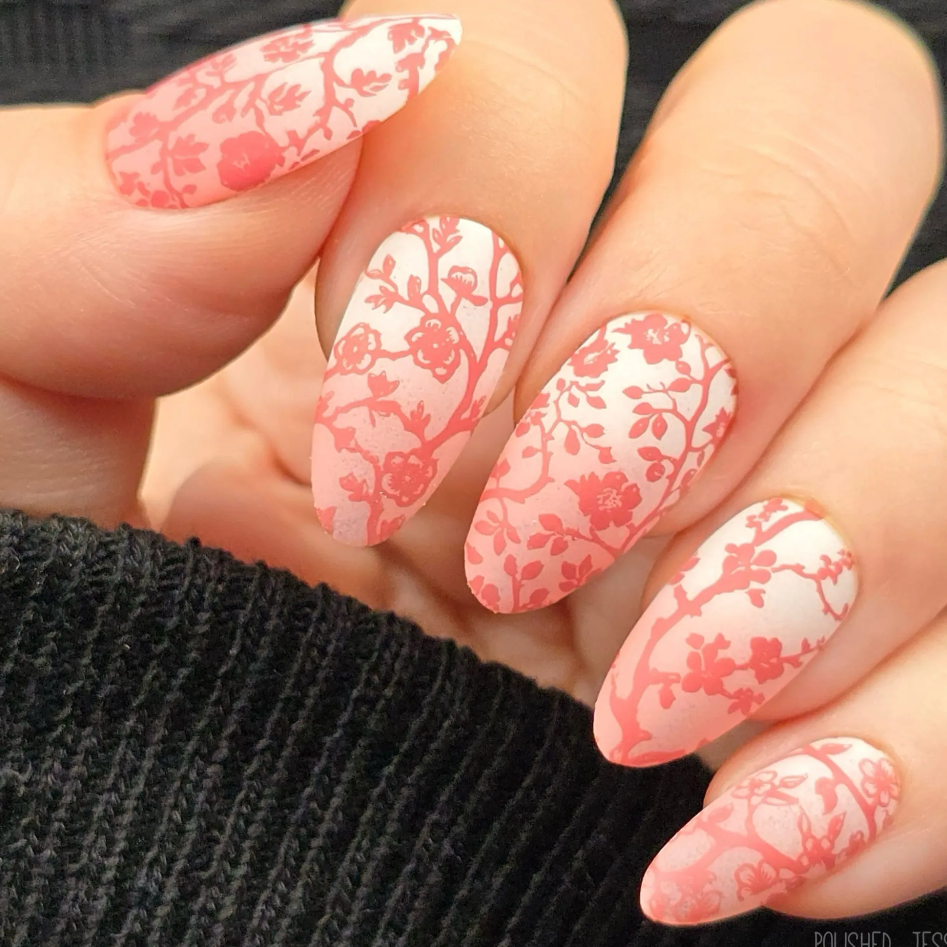 Tiny Blossoms (M659) - Nail Stamping Plate
