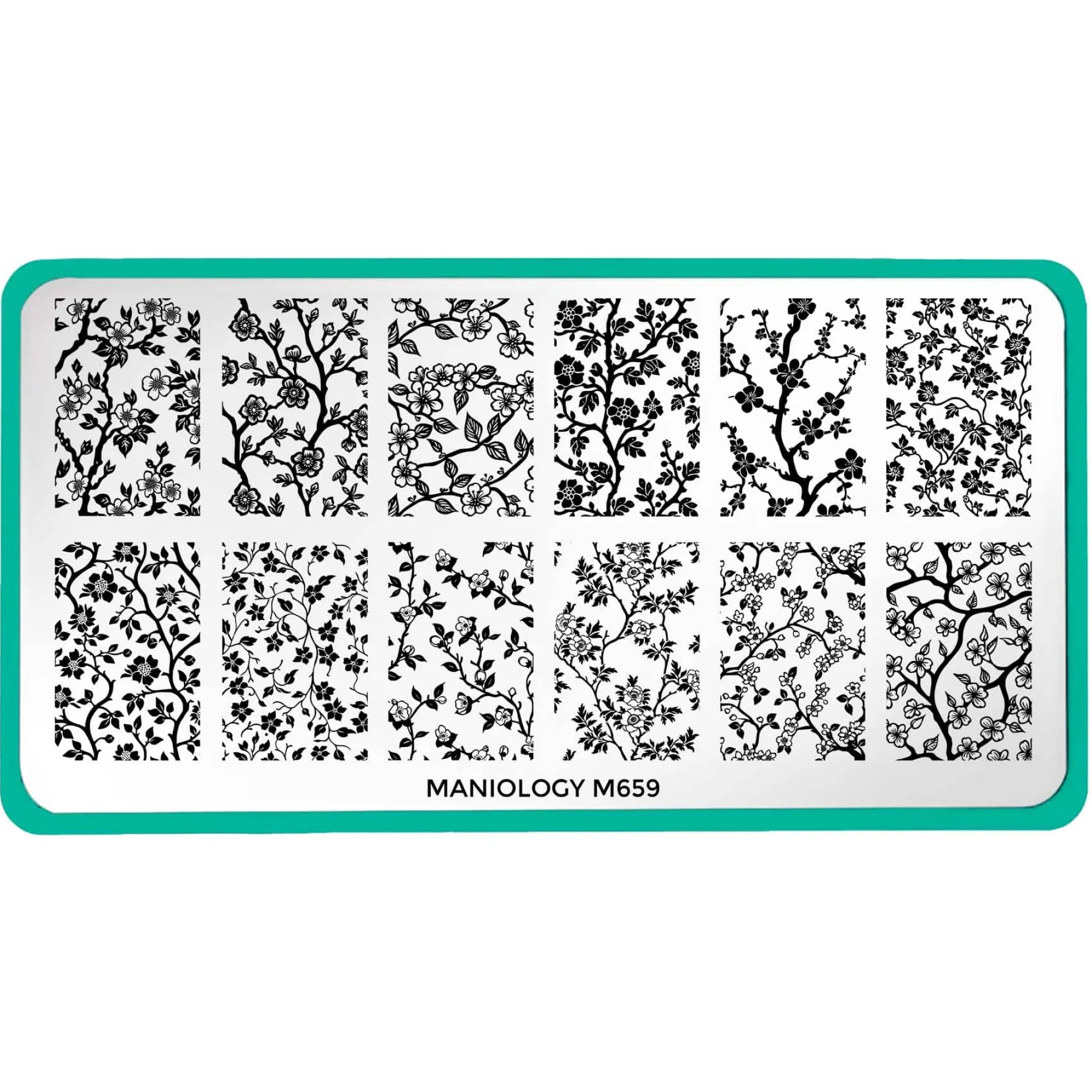 Tiny Blossoms (M659) - Nail Stamping Plate