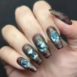 Tiny Exhibits (M628) - Nail Stamping Plate
