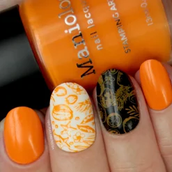 Tropicana: Papaya (B436) - Orange Cream Stamping Polish