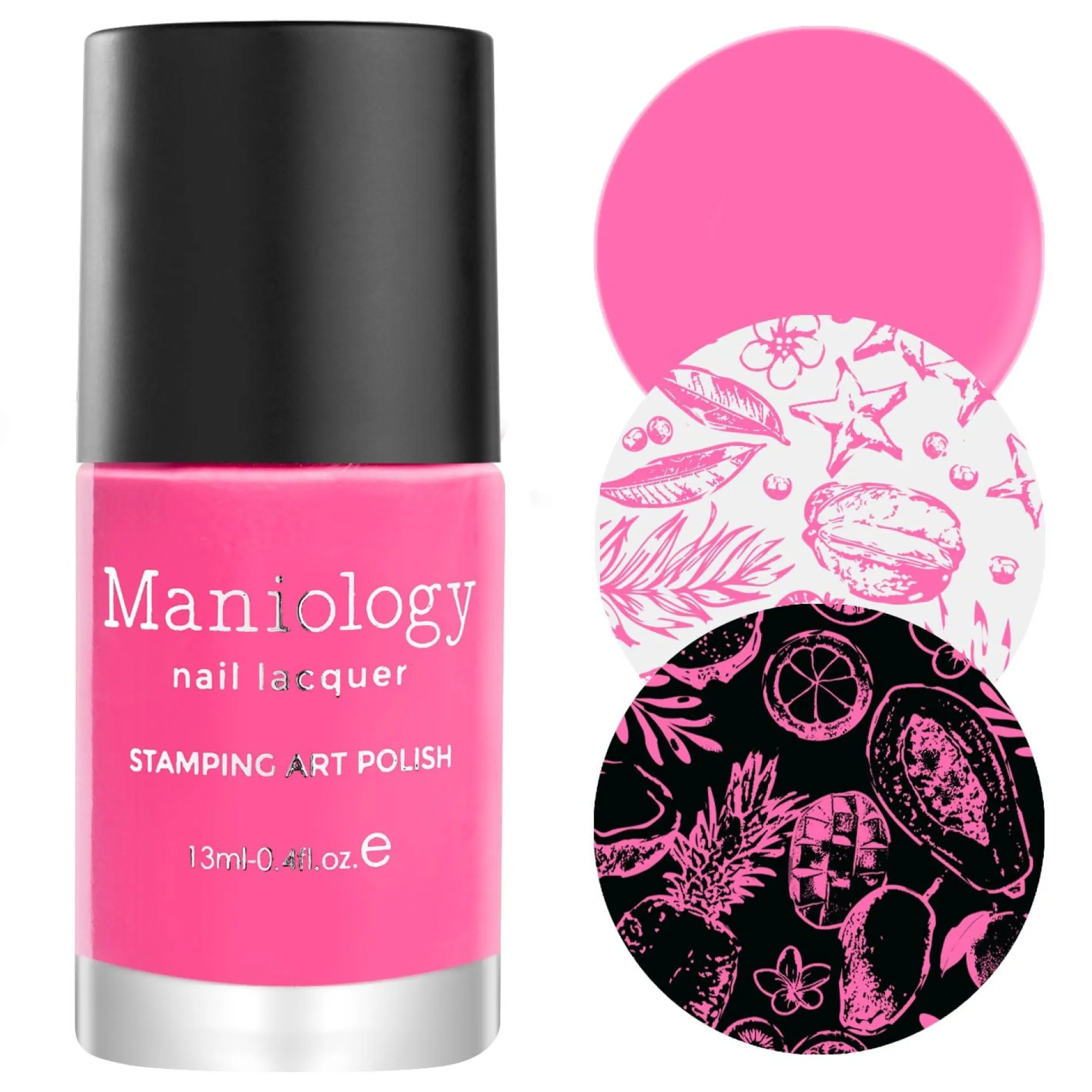 Tropicana: Pitaya (B435) - Pink Cream Stamping Polish