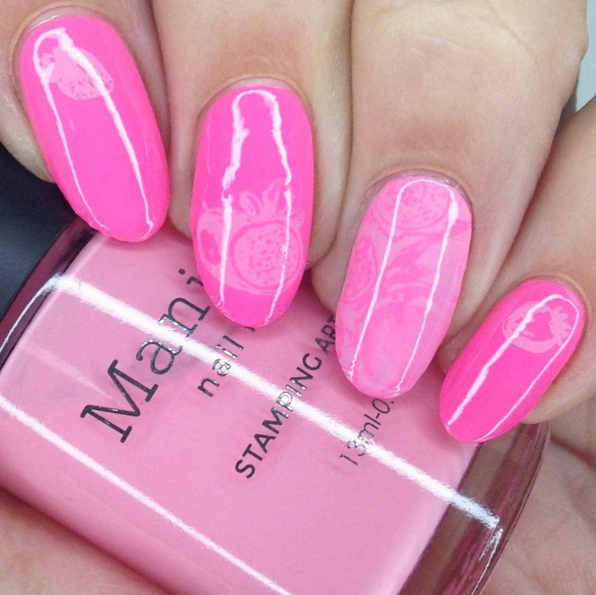 Tropicana: Pitaya (B435) - Pink Cream Stamping Polish