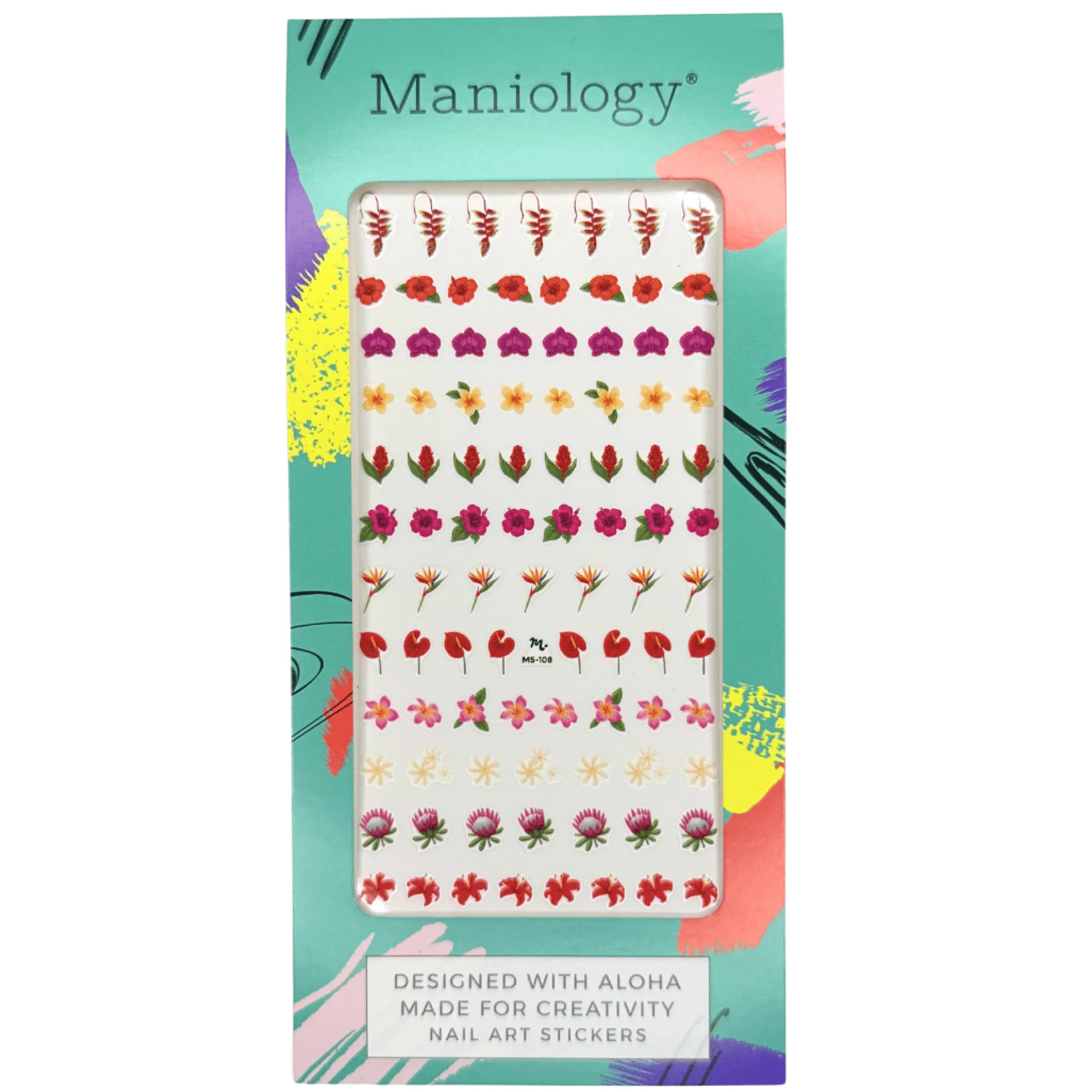 Tropic Crush (MS-108) - Nail Art Sticker