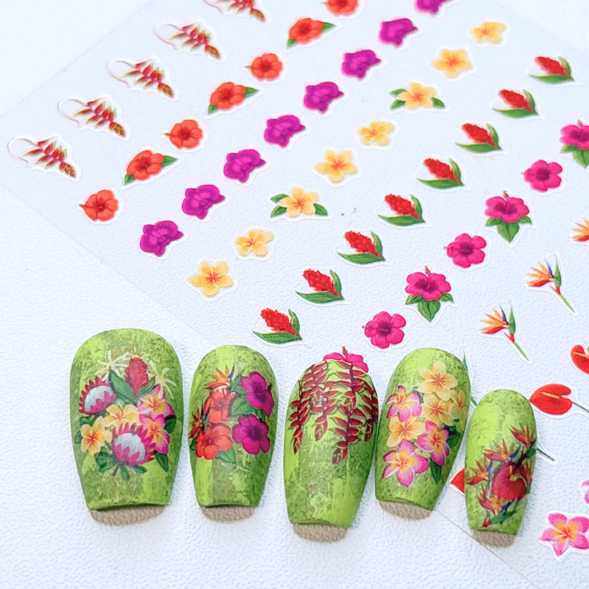 Tropic Crush (MS-108) - Nail Art Sticker