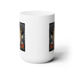 Vintage Halloween Ceramic Coffee Mug 15oz