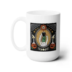 Vintage Halloween Ceramic Coffee Mug 15oz