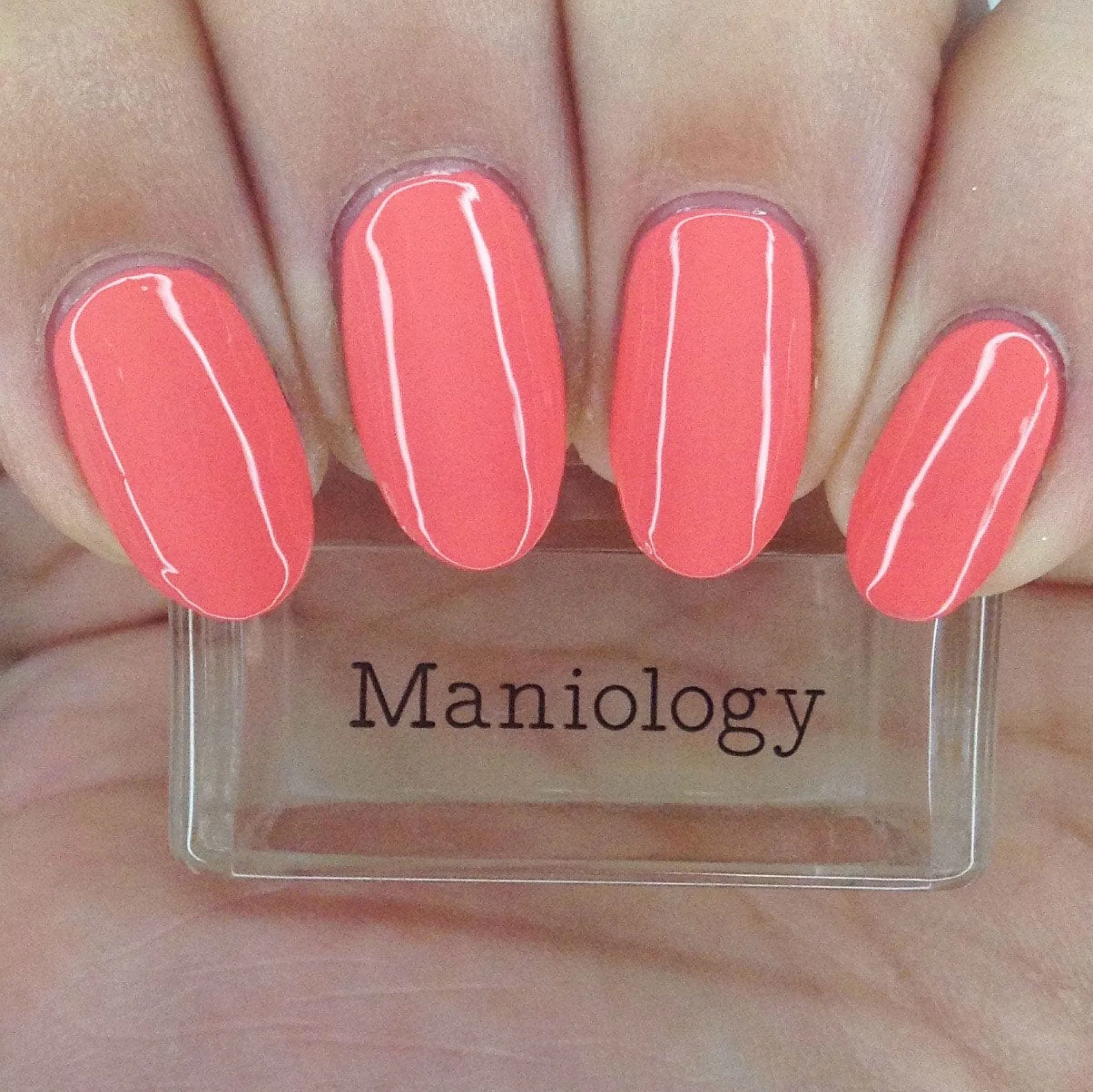 Watermelon Float (B431) - Cream Coral Stamping Polish