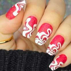 Wavy French (M539) - Nail Stamping Plate