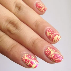 Wild Wings (B294) - Hot Pink Duochrome Stamping Polish