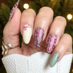 Wintergreen (B569) - Sage Pearl Cream Stamping Polish