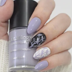 Withered Beauty: 3-Piece Pearl Cream Stamping Polish Set