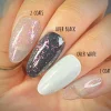Woodland Walk: White Willow (P155) - Grey Jelly Flakies Nail Polish
