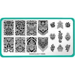 Wrapped in Wool (M685) - Nail Stamping Plate