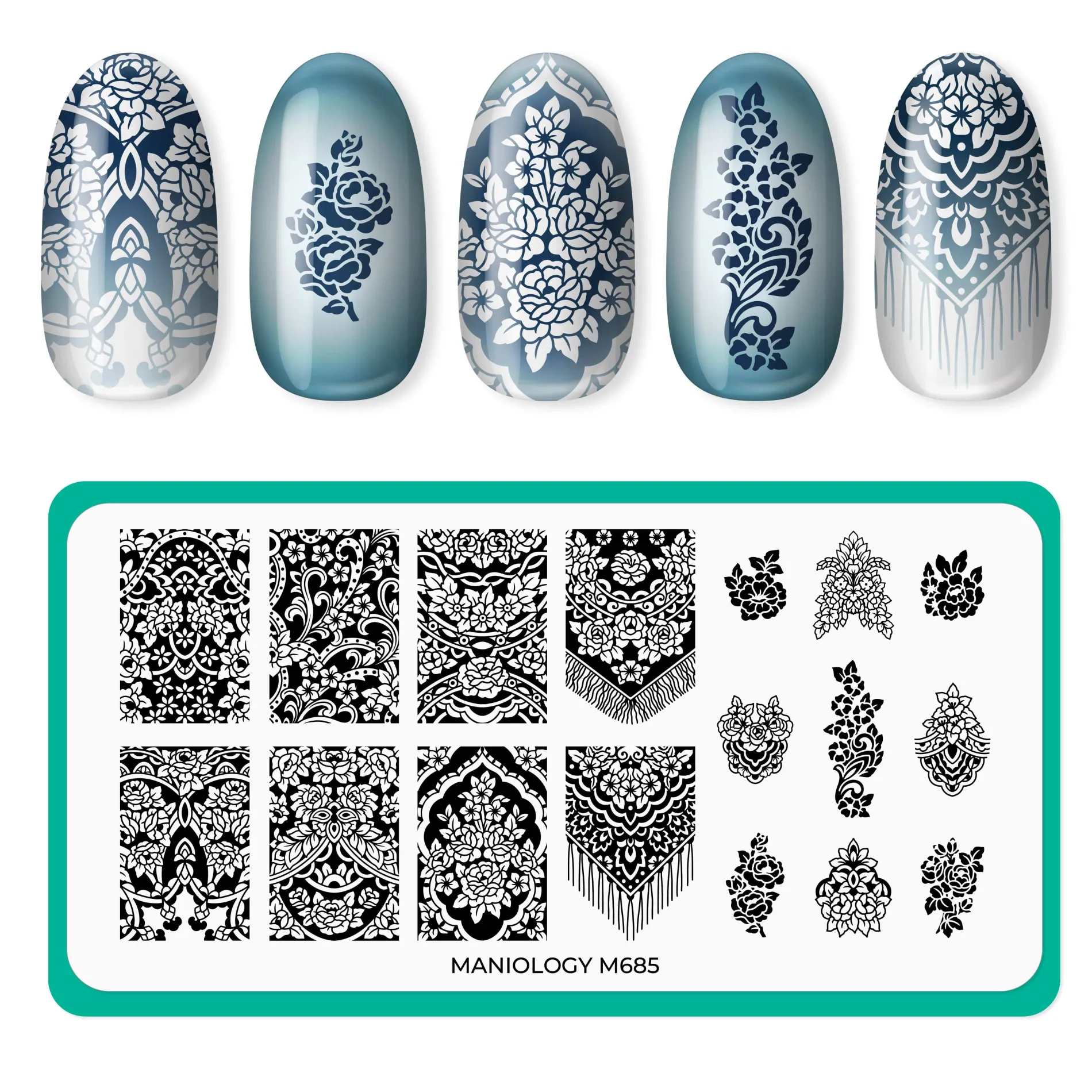 Wrapped in Wool (M685) - Nail Stamping Plate