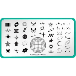 Y2k Icon (M635) - Nail Stamping Plate