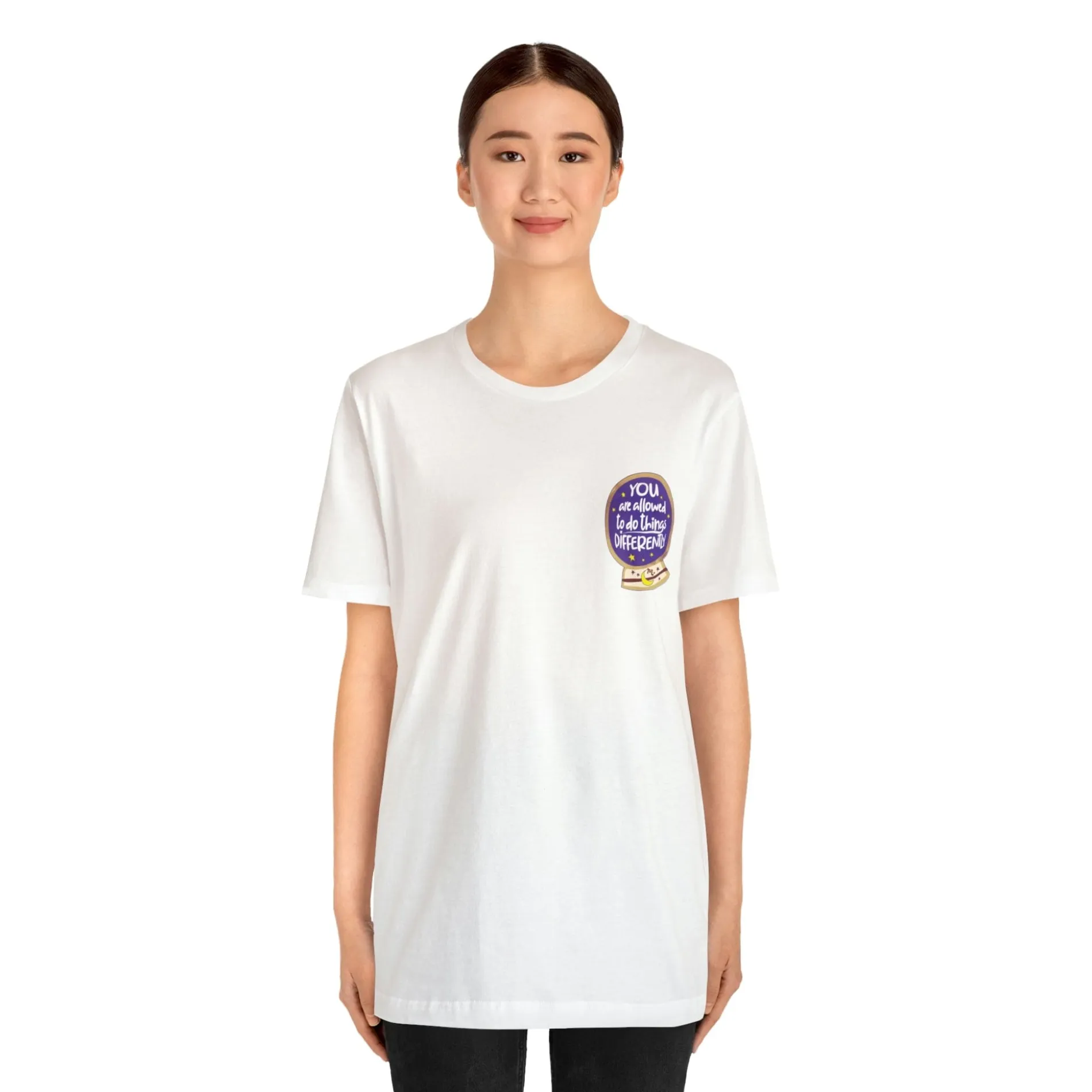 You Are Allowed to do Things Differently - Short Sleeve T-shirt