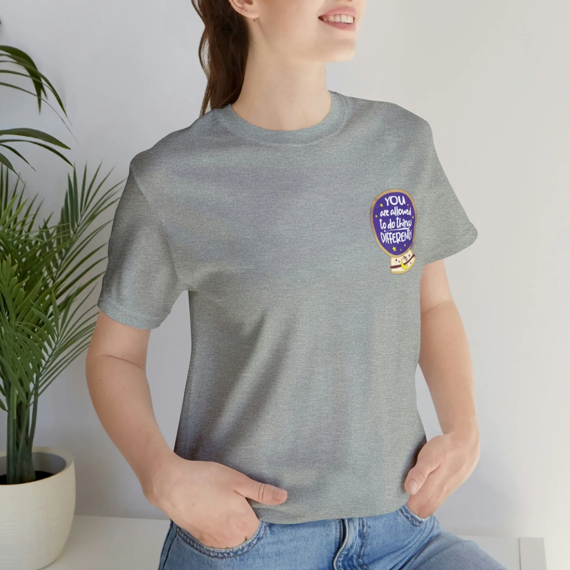 You Are Allowed to do Things Differently - Short Sleeve T-shirt