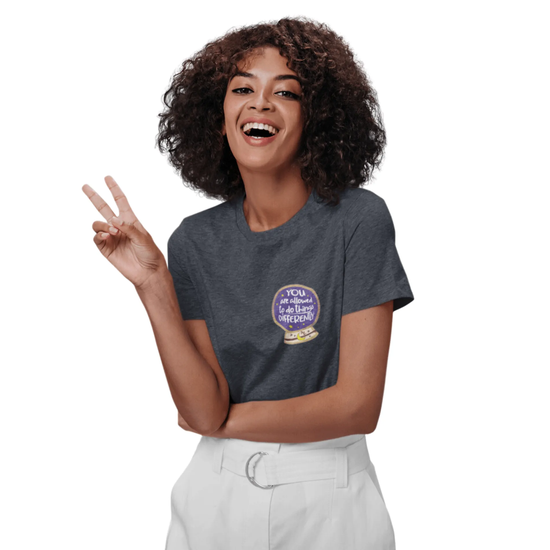 You Are Allowed to do Things Differently - Short Sleeve T-shirt